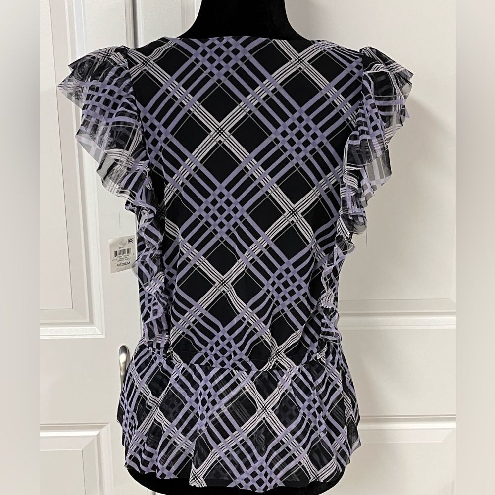 INC Ruffled Blouse - Picture 4 of 9
